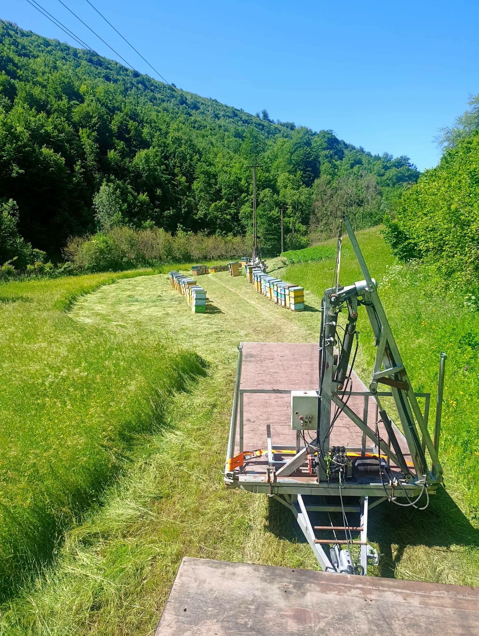 Remorcă stupi